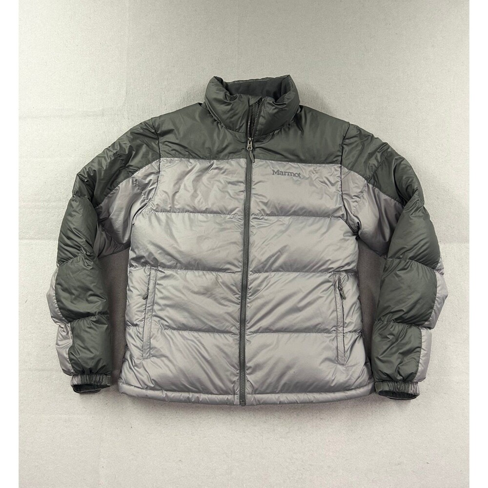 Marmot Mens 700 Filled Puffer Jacket Medium Gray